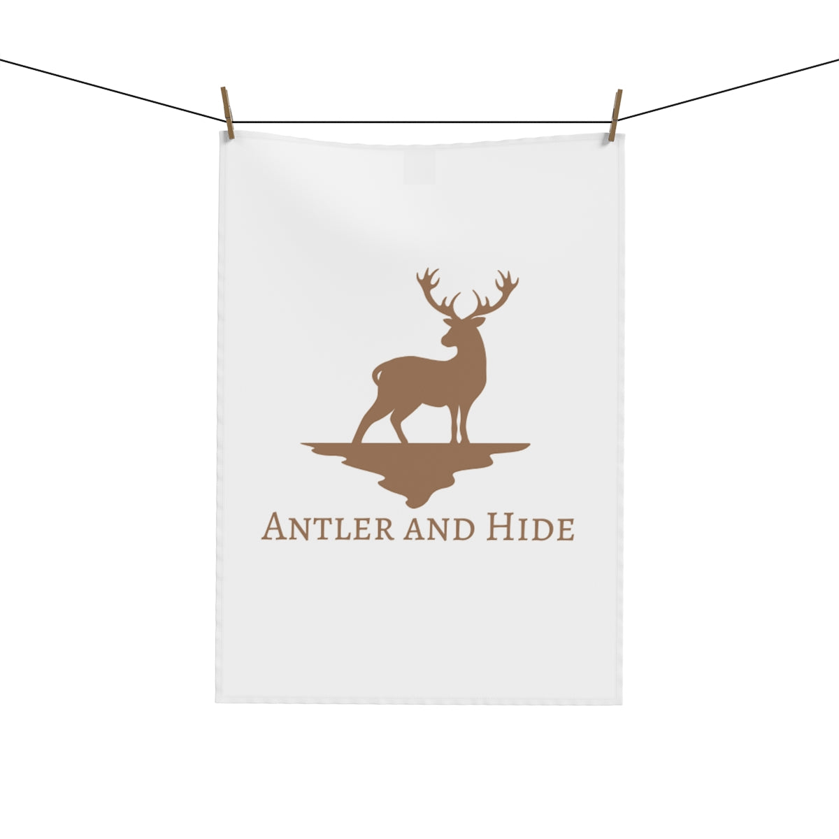 Tea & Kitchen Towel- Antler and Hide