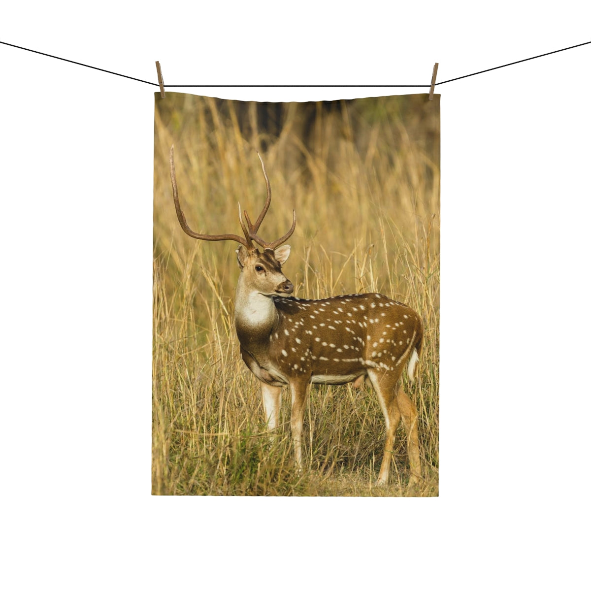 Tea & Kitchen Towel- Chital Deer