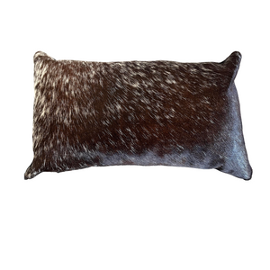 Oblong cushion- Cow Hide