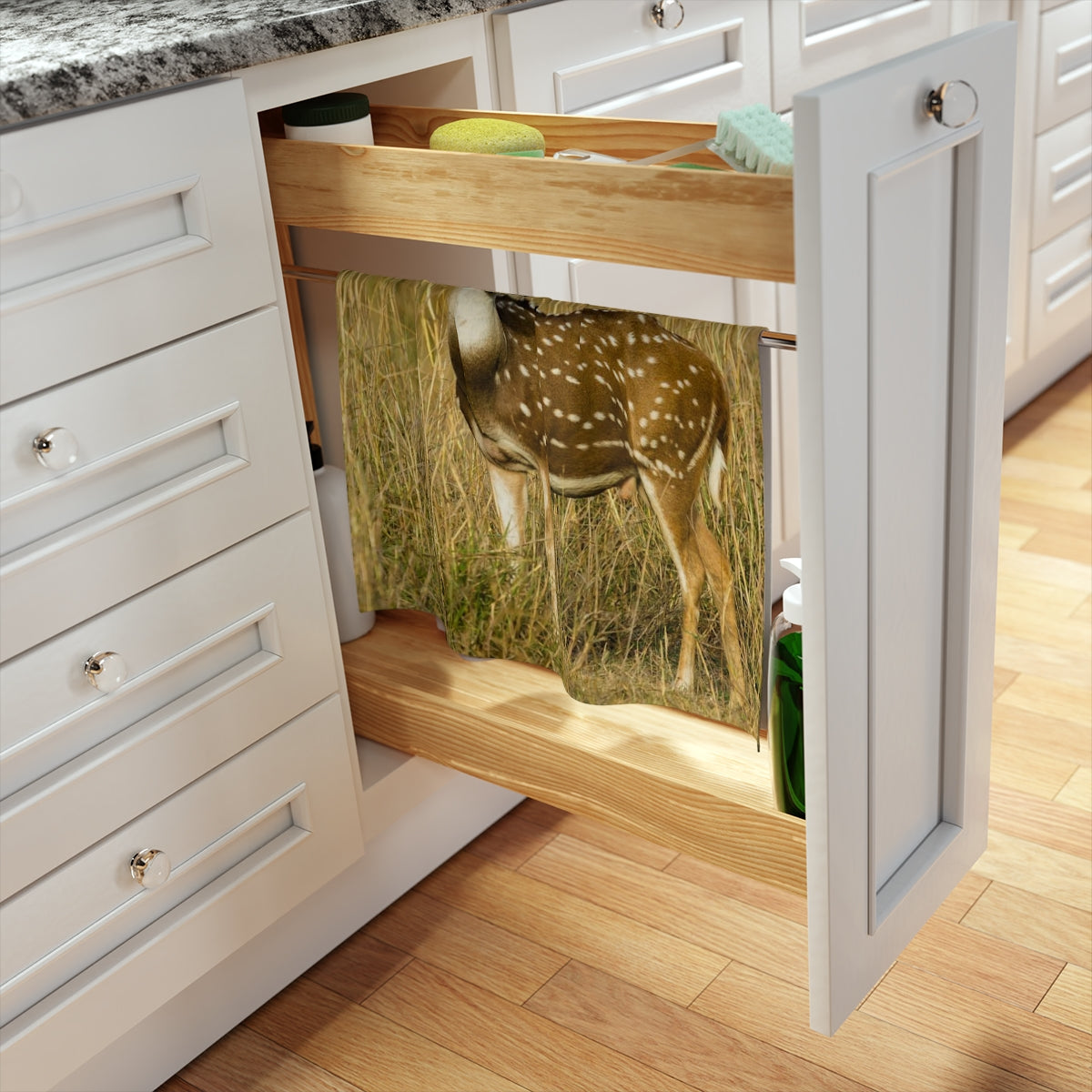 Tea & Kitchen Towel- Chital Deer